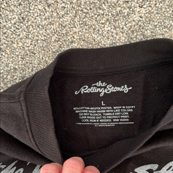 Rolling Stones Black Lounge Set - Picture 2 of 9